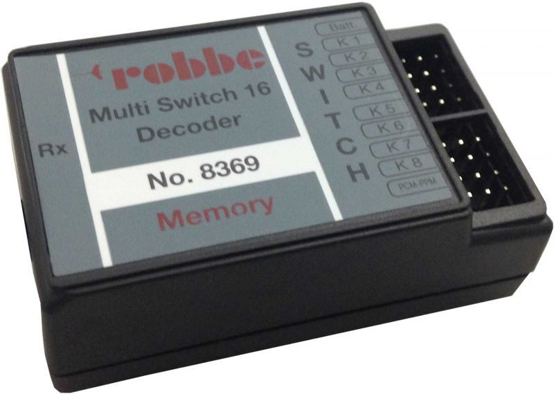 Robbe Modellsport MULTI-SWITCH 16 DECODER MEMORY