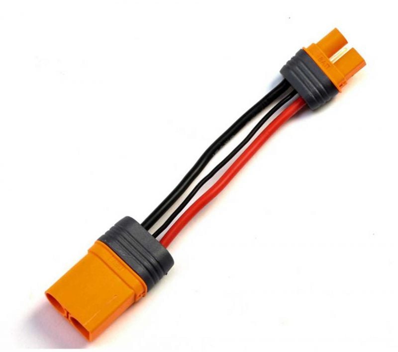 SPEKTRUM IC5 Device to IC3 Battery 4" / 100mm; 10 AWG