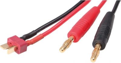 Robbe Modellsport CHARGING CABLE FOR T-CONNECTORS 1PCS 500MM 14AWG