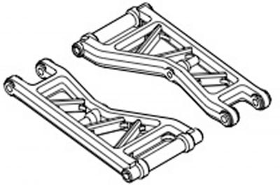 SWORKZ FOX44 CONTROL ARM   REAR  BOTTOM  (2)