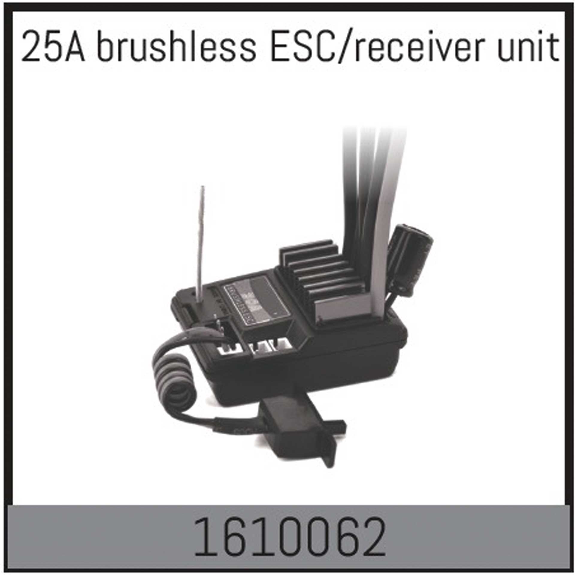 ABSIMA 25A brushless ESC/receiver unit