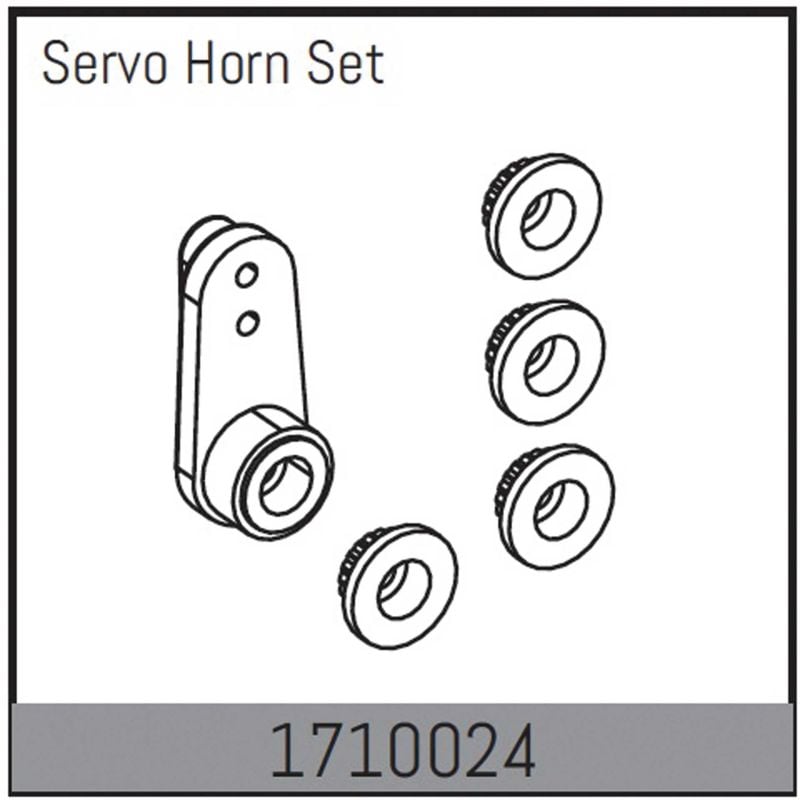 Absima Mamba 7 : Set corne de servo