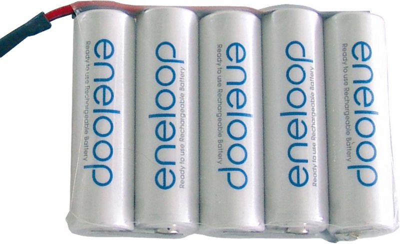 SANYO RECEIVER BATTERY ENELOOP 2000 MAH 6 VOL T UNI FLAT