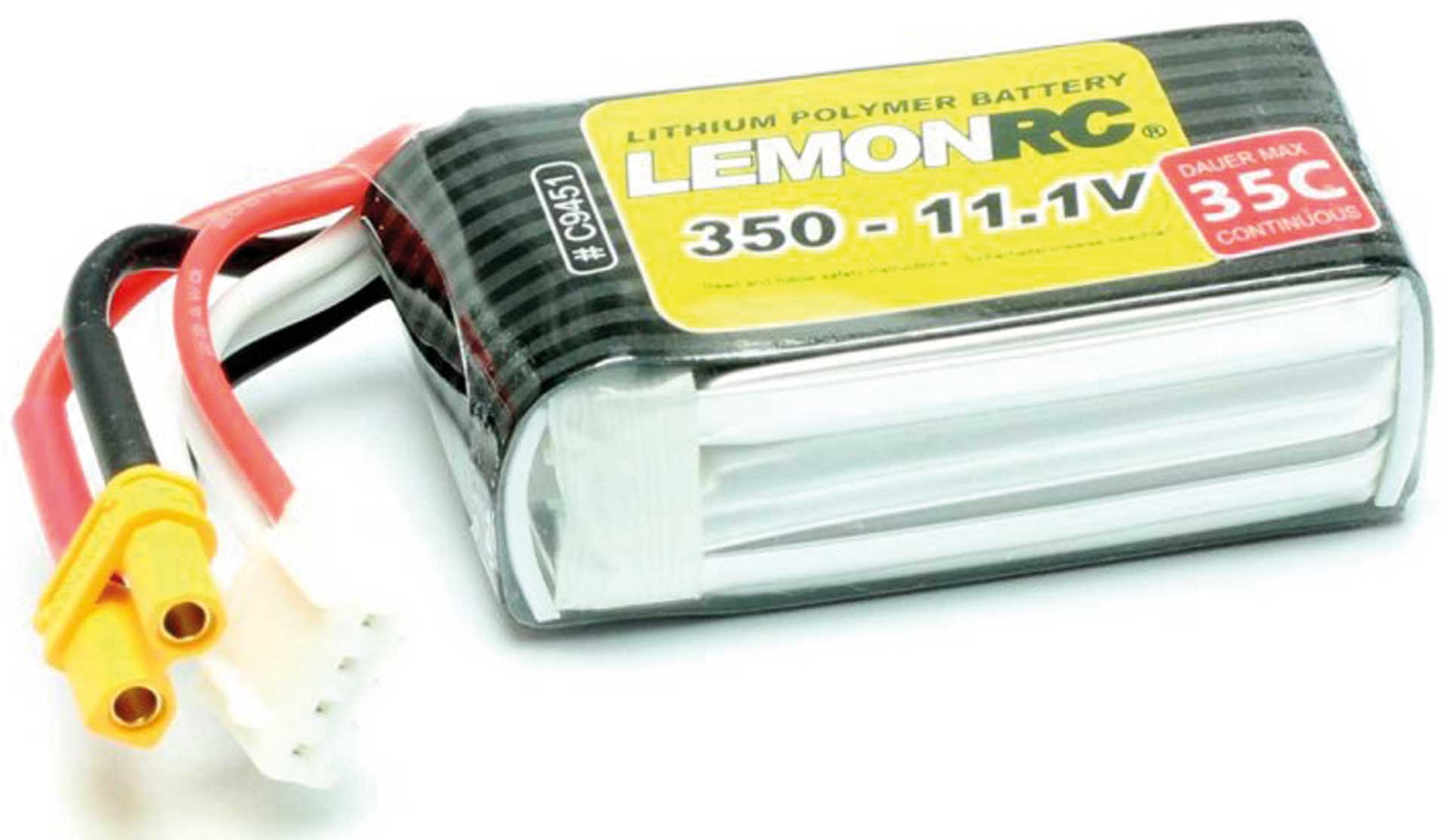 Pichler LiPo Akku LEMONRC 350 11,1V / 3S (35C)