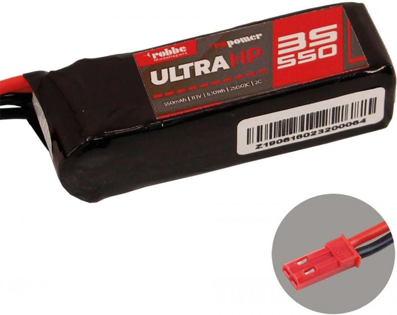 Robbe Modellsport RO-POWER ULTRA HP 550MAH 11,1 VOLT 3S 25(50)C LIPO AKKU