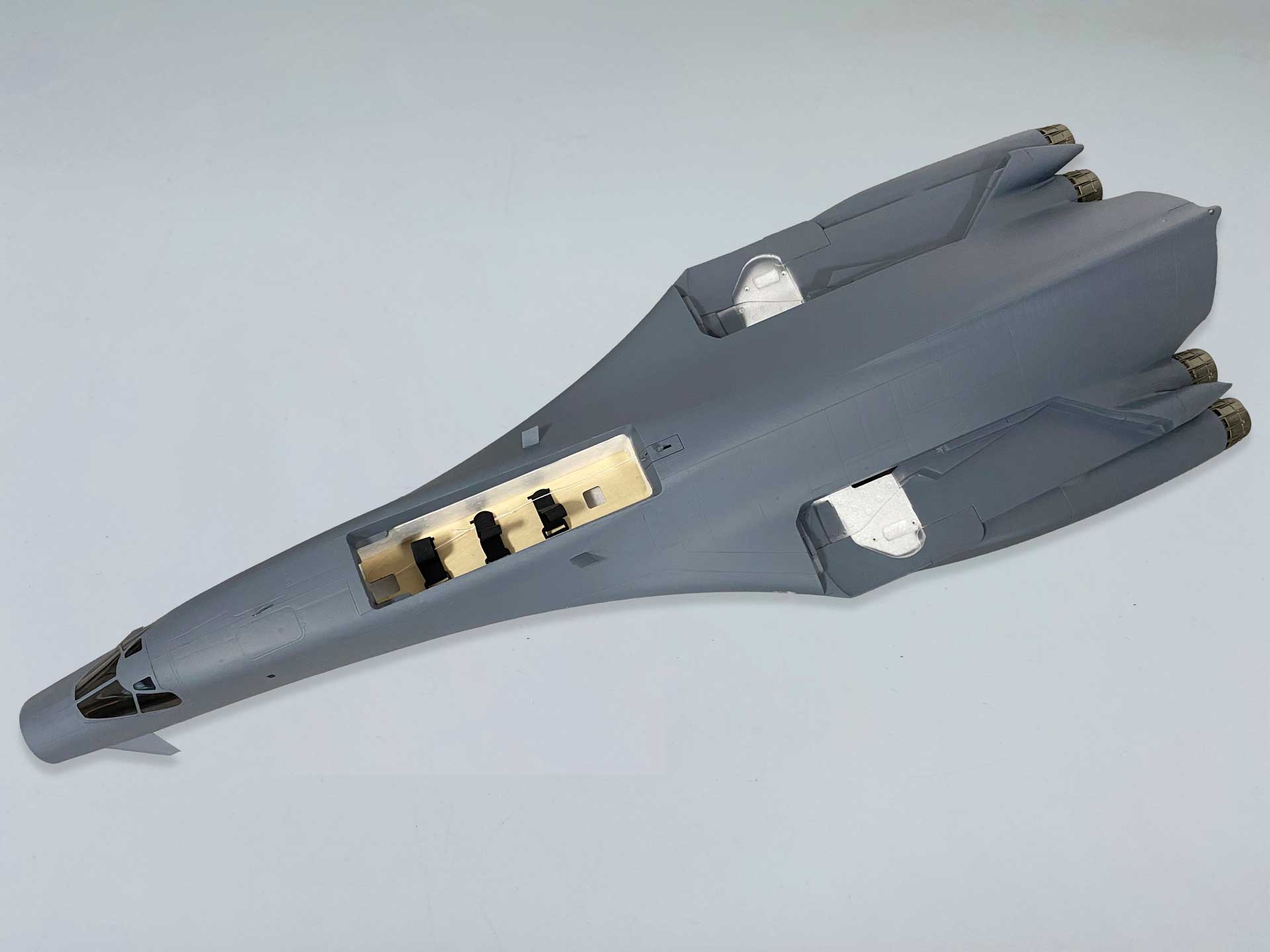 XFLY B-1B Front Fuselage Twin 70MM B-1B