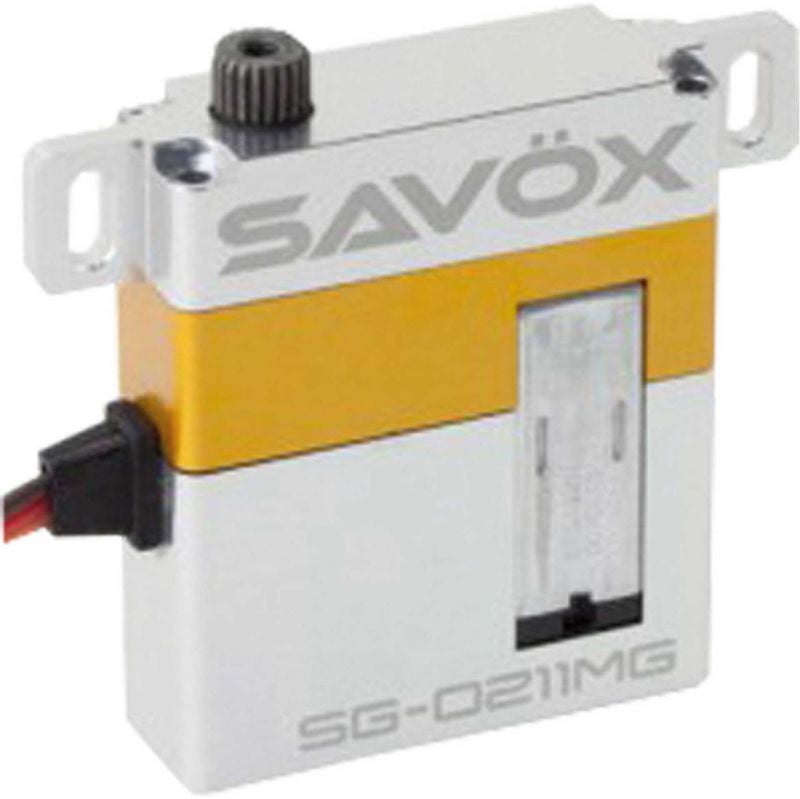 SAVÖX SG-0211MG (6V/8KG/0,13s) DIGITAL SERVO (FLÄCHENSERVO)