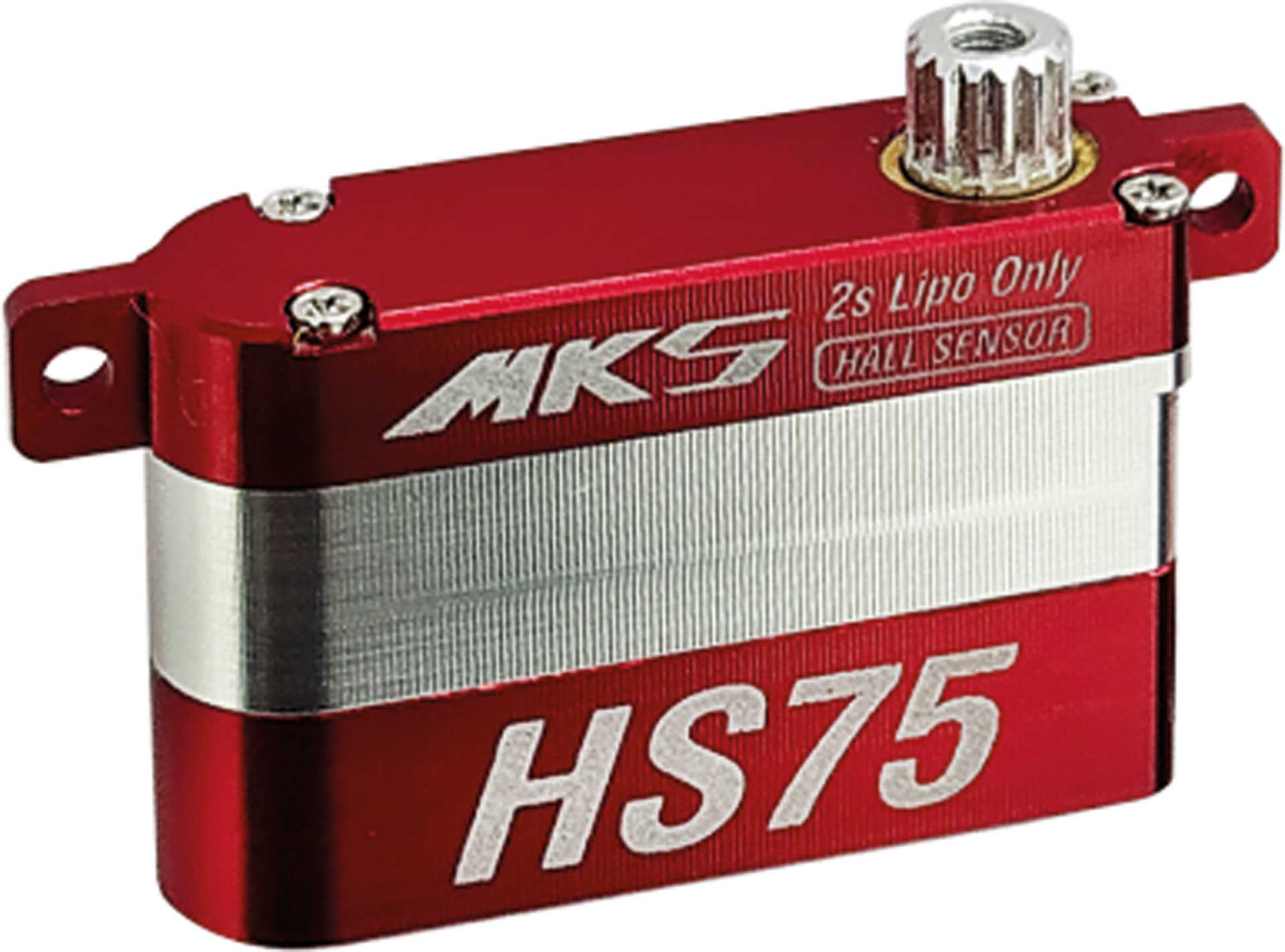 MKS HS75 Digital Servo with Hall Sensors F3K/F5K/F5J.....