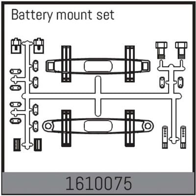 ABSIMA Battery mount set