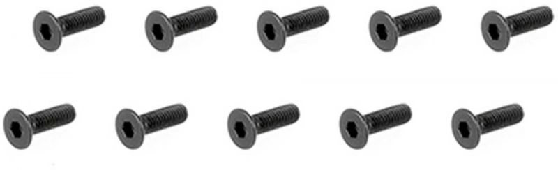 ARRMA AR722310 Flat Head Screw 3x10mm (10)