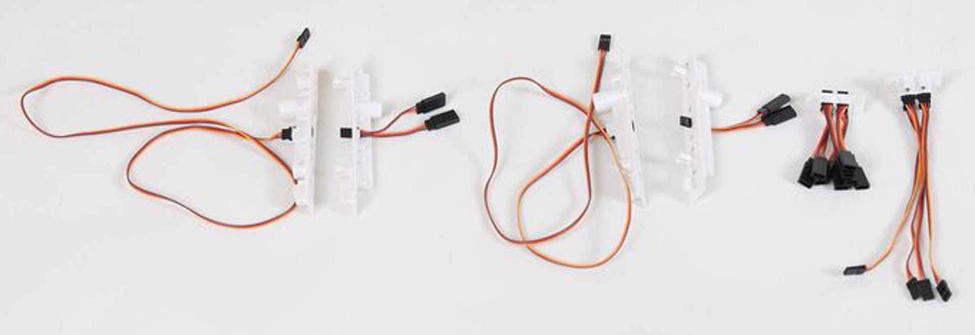 E-FLITE Hands Free Servo Plug Holder Set: P-51D 1.5m