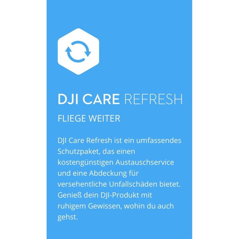 DJI Care Refresh (Mavic 3 Cine) 1 an (carte)