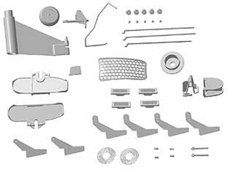 Multiplex Small parts set Extra 330LX