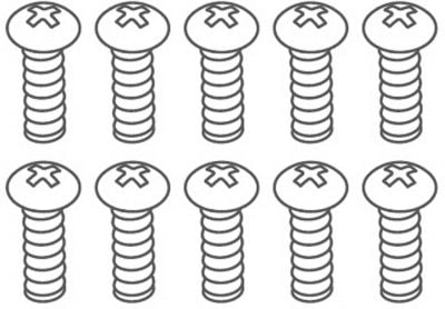 ABSIMA Vis autotaraudeuses M3*12 (10 pcs.)