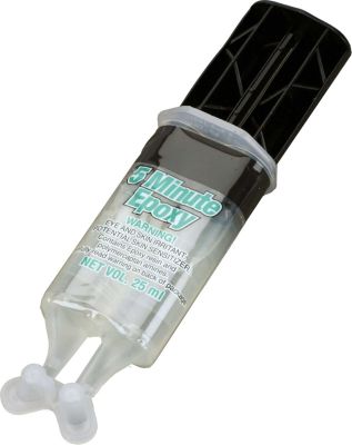 DUBRO 5-MIN EPOXY DEVCON 30G DOUBLE SYRINGE