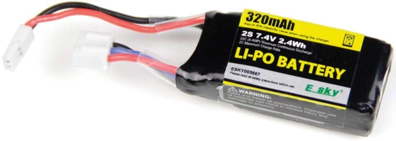 E-SKY Accu de propulsion 2S LiPo 7,4V 320mAh 25C