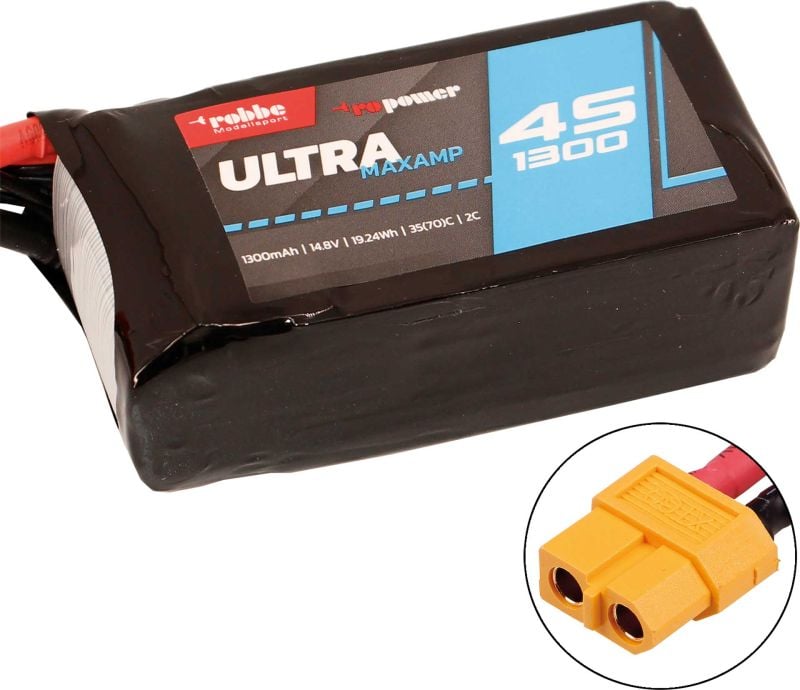 Robbe Modellsport RO-POWER ULTRA MAXAMP 1300MAH 14,8 VOLT 4S