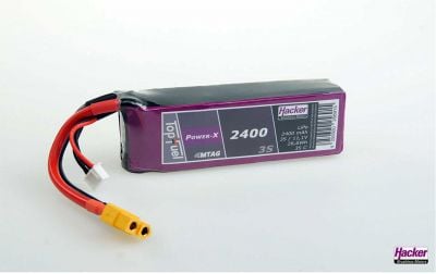 HACKER TopFuel LiPo 35C Power-X 2400-3S MTAG 11,1V XT-60