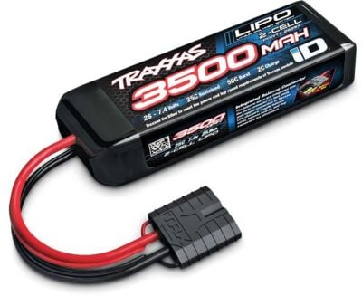 TRAXXAS LiPo Power Cell 3500mAh 7,4V 2s 25C mit ID-Stecker (L110xB35xH22mm)