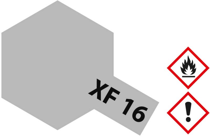 TAMIYA XF-16 Aluminium matt 23ml