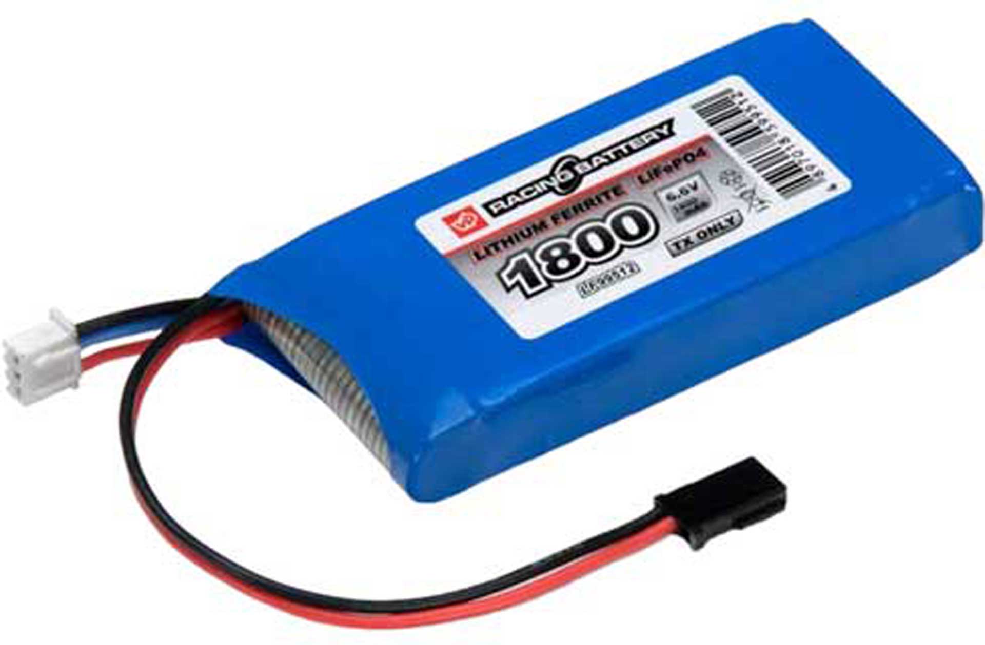 DIVERSE Senderakku Li-Fe 6,6V 1800mAh OHNE BMS, für T4PM,T6K,T14SG,FX-20,FX-36 u.v.m