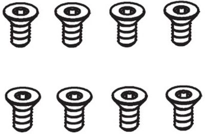 ABSIMA Senkkopfschraube M3*6 (8 St.)