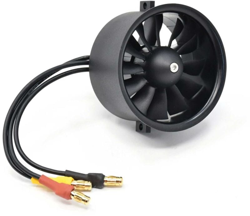 XFLY 40mm Ducted Fan (12-blade) w/1413-KV5000 Motor (3S/4S) Twin 40MM F-22