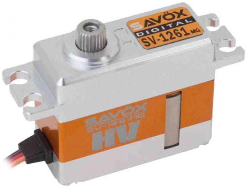 SAVÖX SV-1261MG (7,4V/20KG/0,095s) CORELESS DIGITAL MIDI SERVO