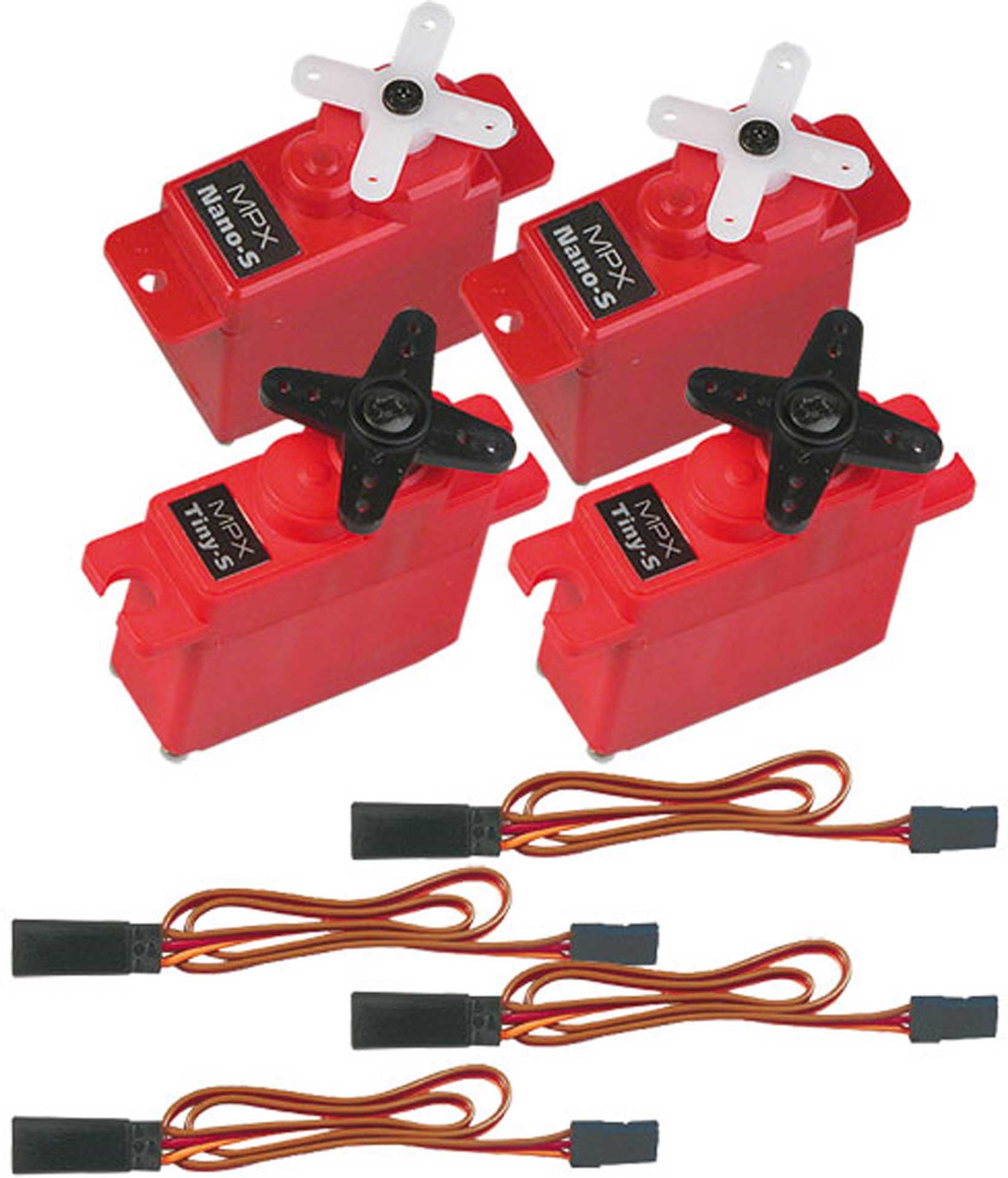 MULTIPLEX SET DE SERVOS KIT 'SOLIUS' ADAPTÉ POUR # 9703408/97034409/9703410