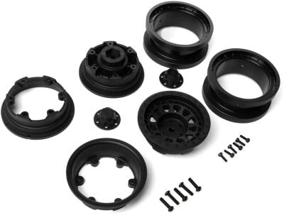 AXIAL 2.9" Black Rhino Primm Beadlock Wheels (2)