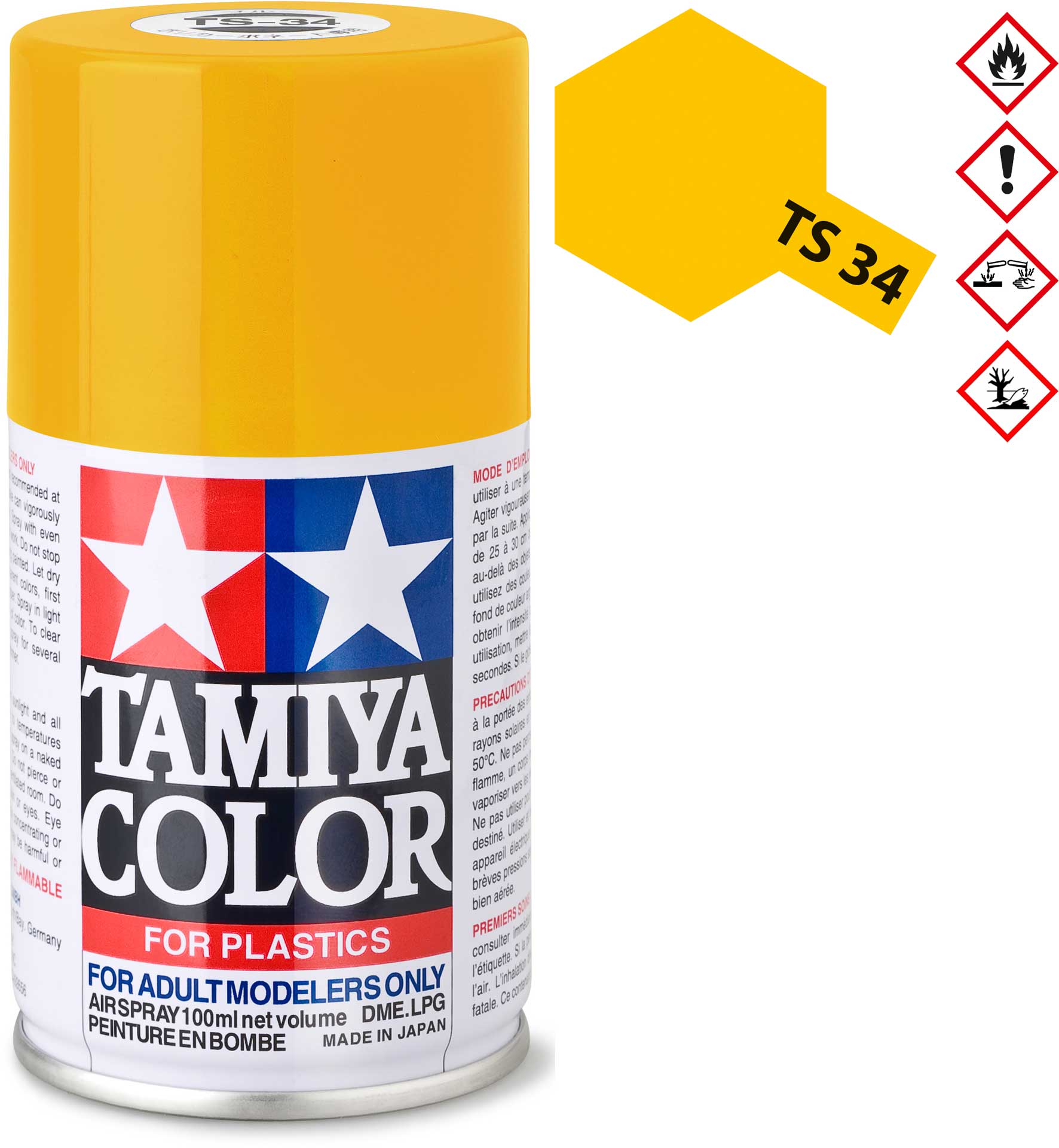 TAMIYA TS-34 Camelgelb glänzend Kunststoff Spray 100ml