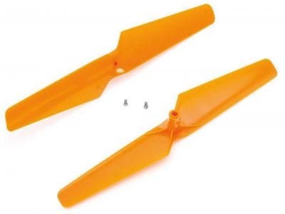 BLADE (E-FLITE) PROPELLER RECHTS & LINKS ORANGE (2)