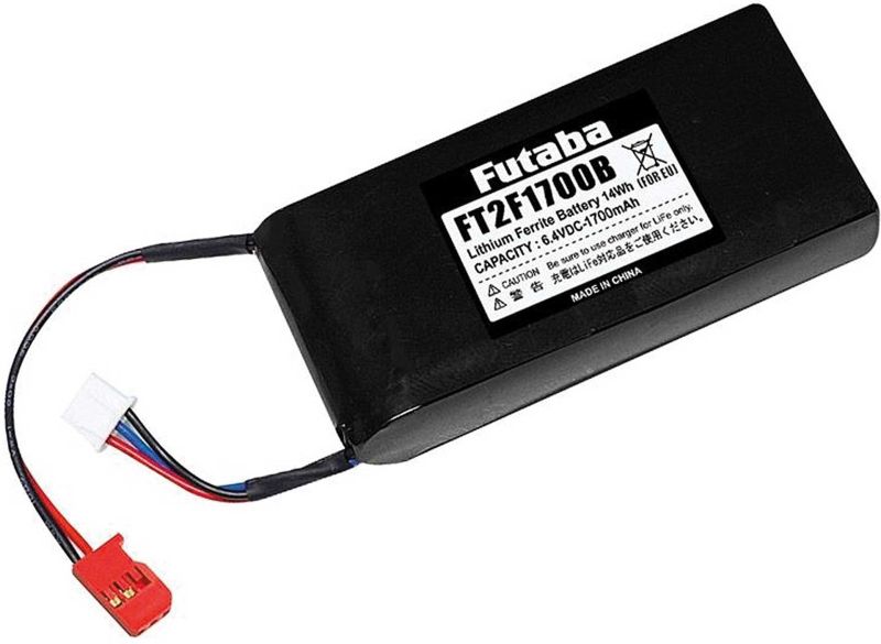 FUTABA Accu d'émission 6,6V LiFe 1700mAh pour de nombreuses installations actuelles de T4PX à T14SG