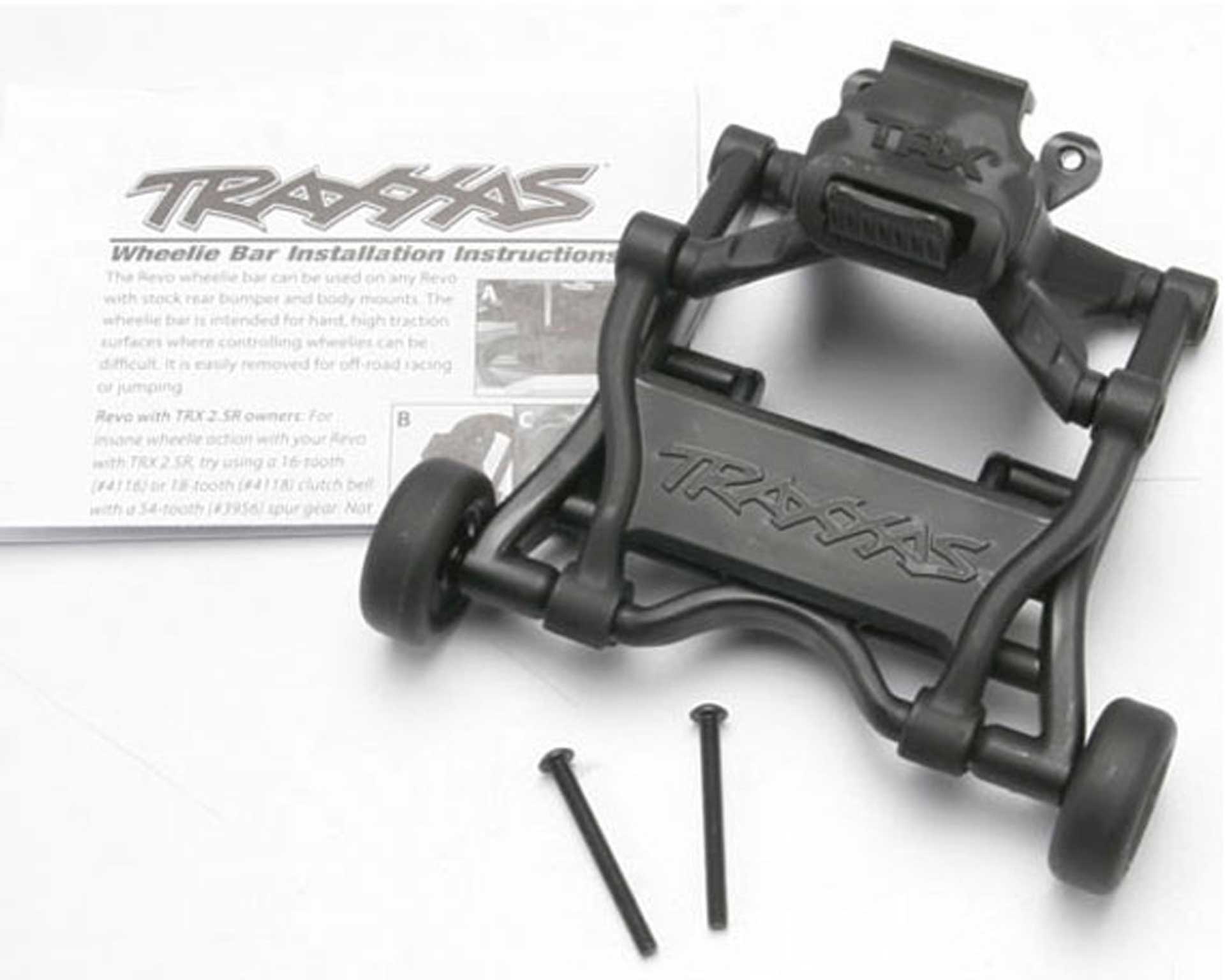 TRAXXAS KIT WHEELIE BAR ASSEMBLE COMPLET POUR TRUCKS REVO 1/10 pièce détachée