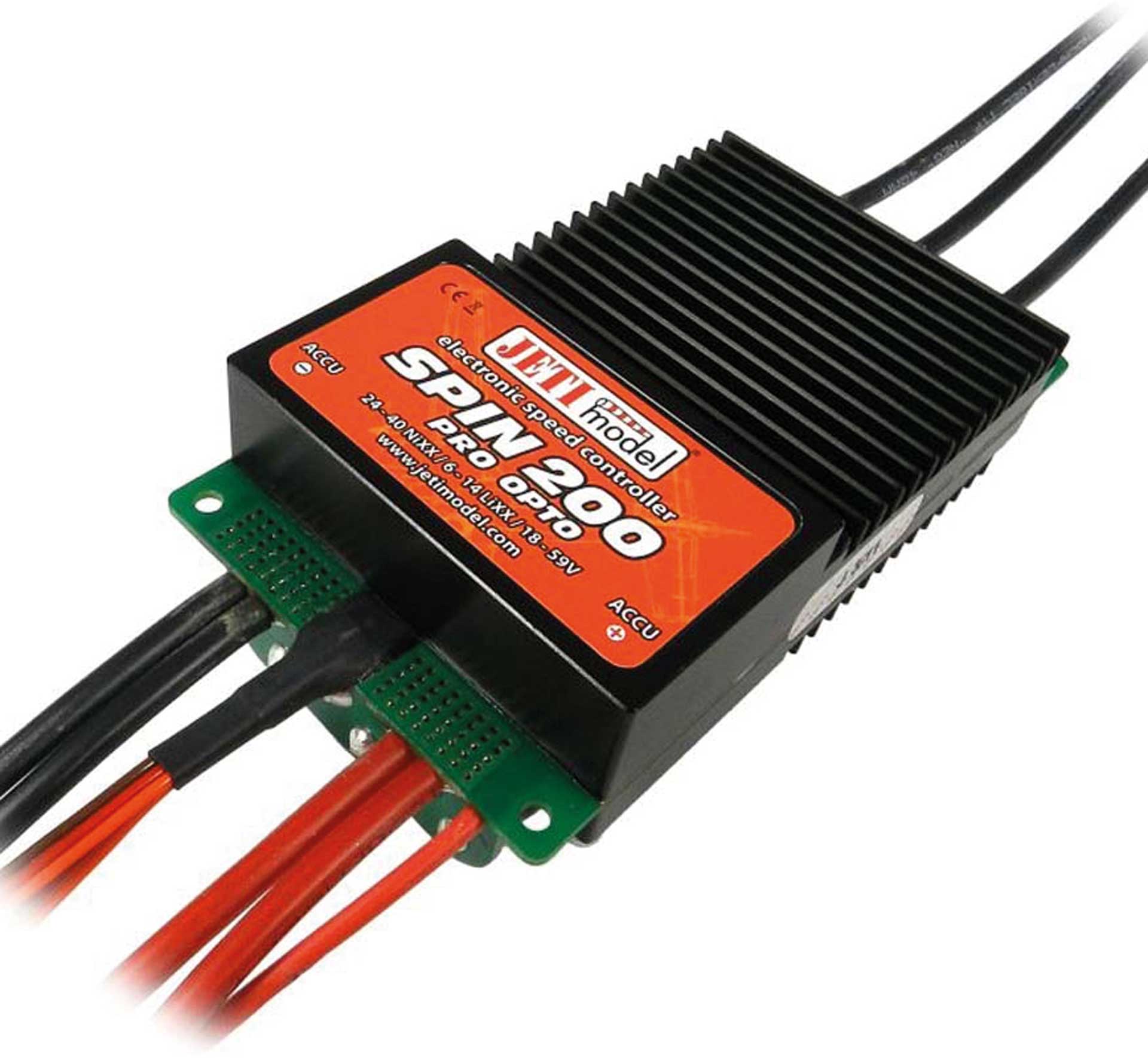 JETI SPIN 200 Pro OPTO Brushless Controller