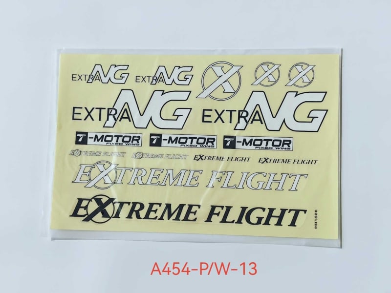 EXTREMEFLIGHT-RC Dekorsatz EXTRA NG 67" Pink/Weiss ARF