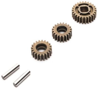 AXIAL SCX6: Idler & Output Gear/Shaft Set