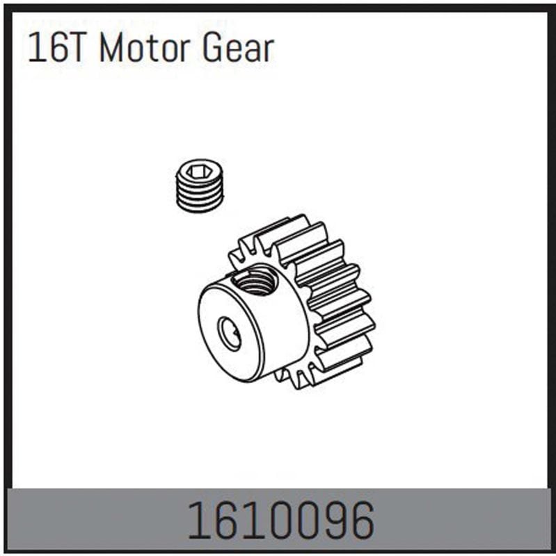 ABSIMA Pinion 16T for 380 engine