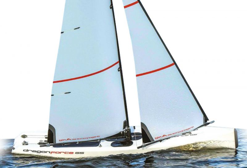 dragon 65 model yacht