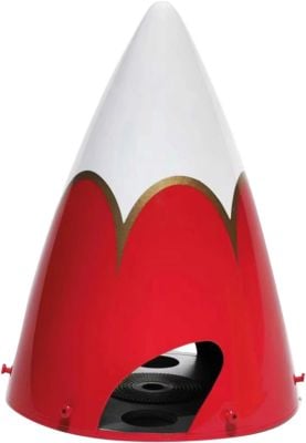 Extremeflight-RC Spinner Carbon to Muscle Bipe 85" red