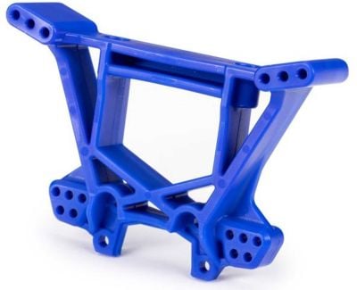 TRAXXAS PONT D'AMORTISSEUR HI EXTREME HEAVY DUTY BLEU