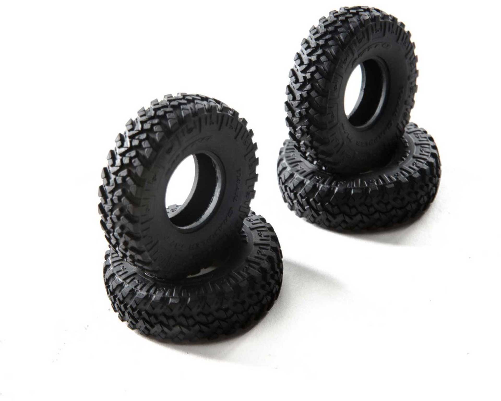 AXIAL 1.0 Nitto Trail Grappler M/T V1 Tires 4pcs: SCX24