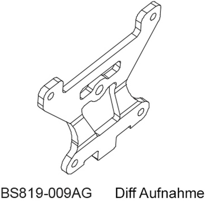 D-Power Logement du Diff - BEAST BX / TX