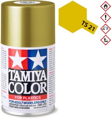 TAMIYA TS-21 Gold glänzend Kunststoff Spray 100ml