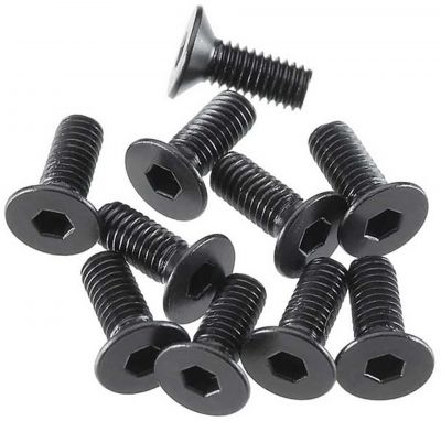 ARRMA AR722308 Flat Head Screw 3x8mm (10)