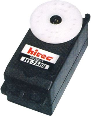 HITEC HS-75BB (6V/8KG/0,34) Analog Servo for retractable trolleys