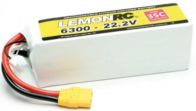 Pichler LEMONRC XT 6300-22.2V (35C) Lipo Battery