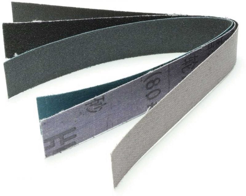 EXTRON Abrasive cloth for sandpaper file 25mm, 8pcs. sorted sandpaper