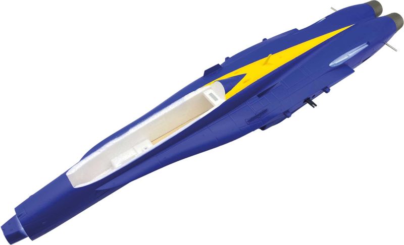 XFLY Fuselage double 40mm F-18 (Bleu)