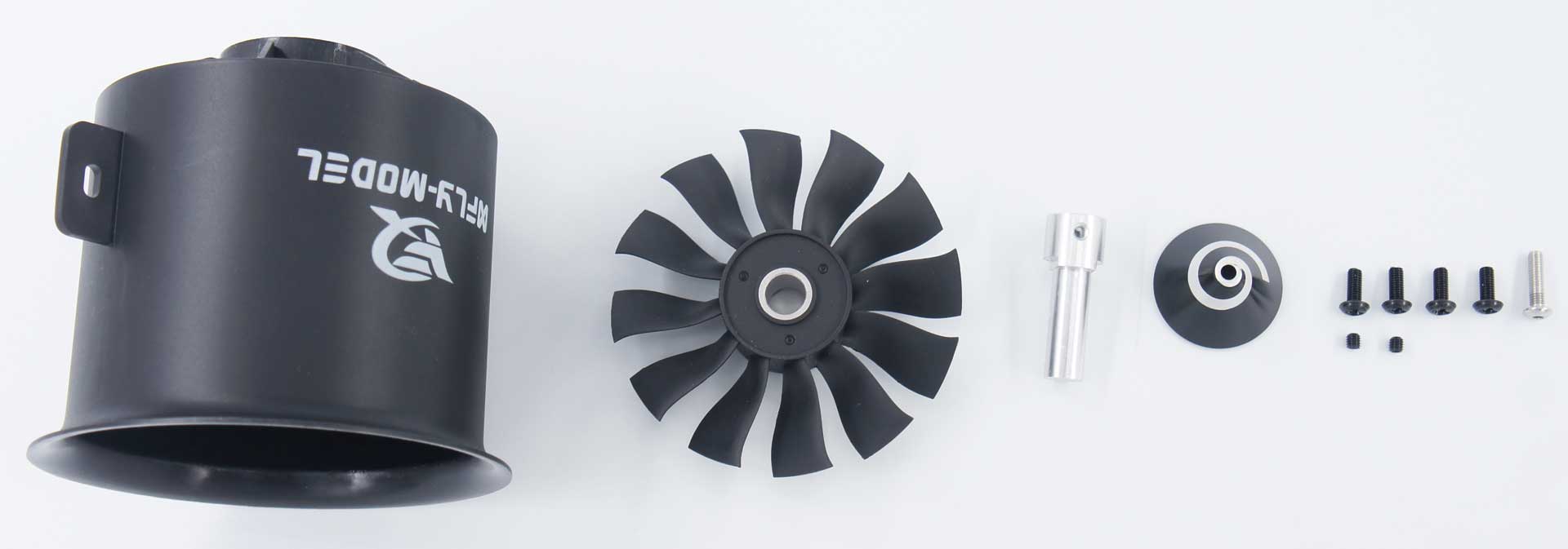 XFLY 70mm Ducted Fan V2 (12-blade) w/o Motor Twin 70MM B-1B